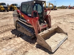 Used Track Loader in yard